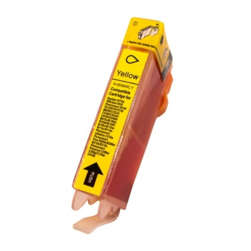 Huismerk voor HP364XL geel 14.5ml. cartridge